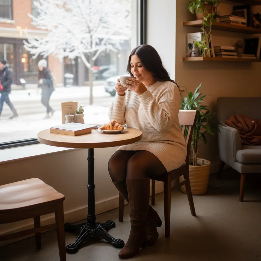 InvisiTights™ | gefütterte Strumpfhose